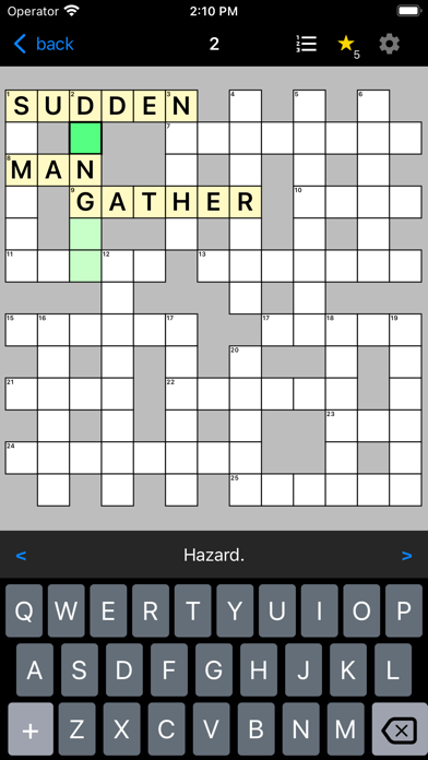 English Crossword Puzzle screenshot 4