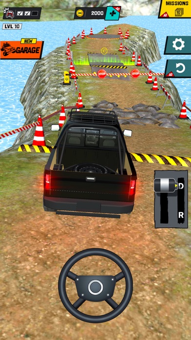 Offroad Parking 3d- Jeep Games Screenshot