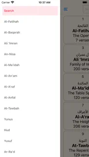 allah's quran iphone screenshot 1