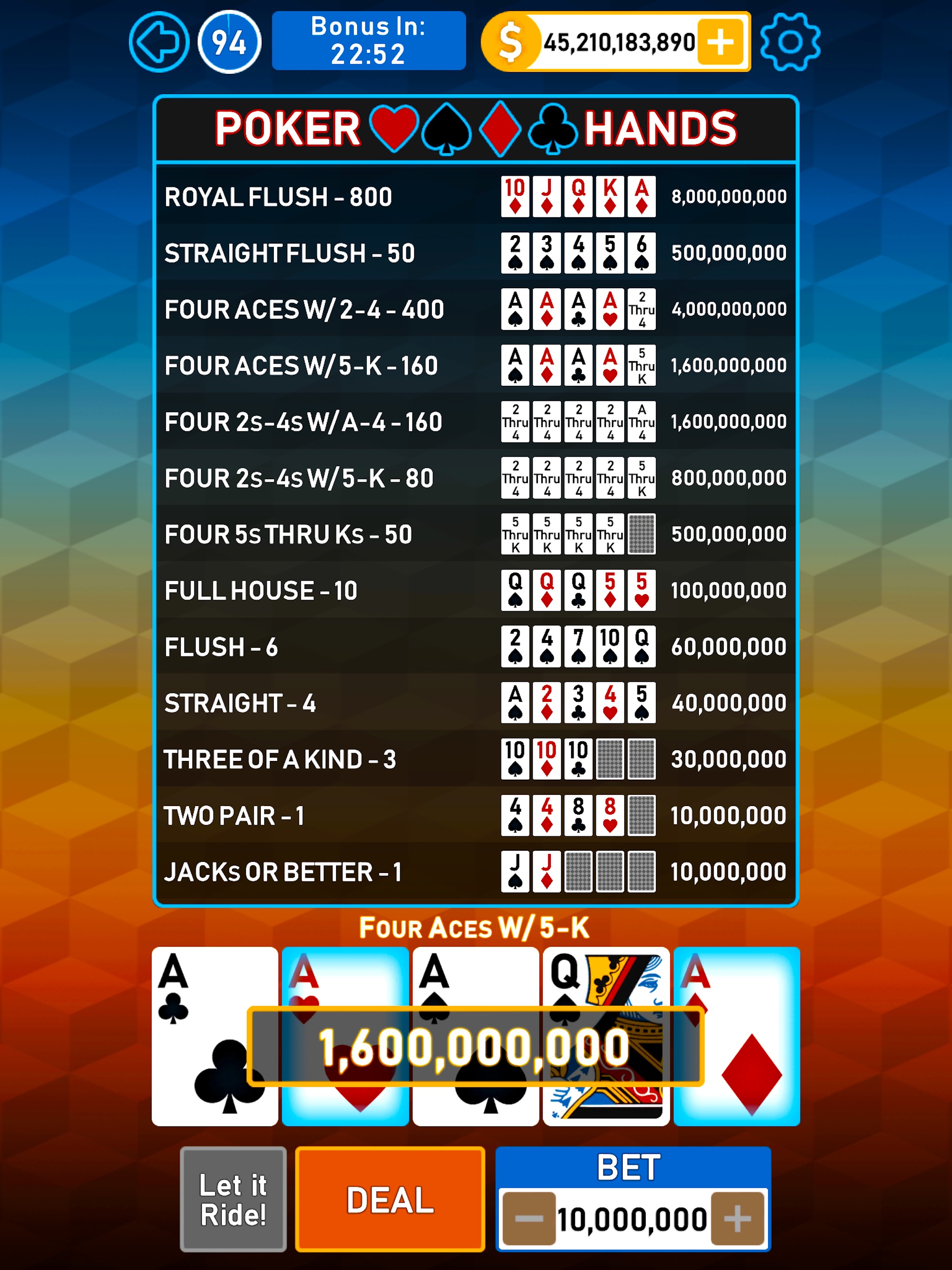 Video Poker Multi Bonusのおすすめ画像6