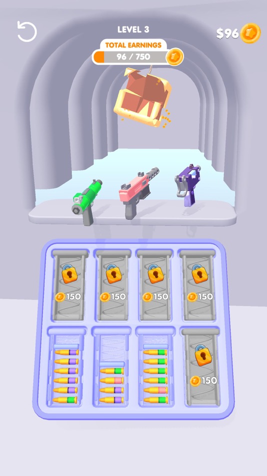 #4. Bullet Jam (iOS) 由: Virtual Projects Oyun Yazilim Ve Teknoloji