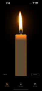 Candlelight zone out timer screenshot #1 for iPhone