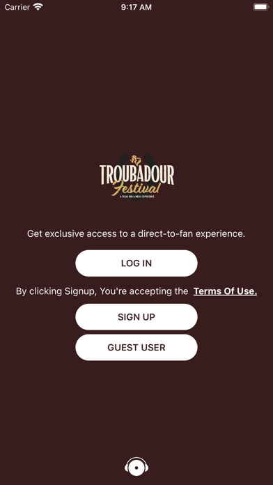 Troubadour Festival Screenshot