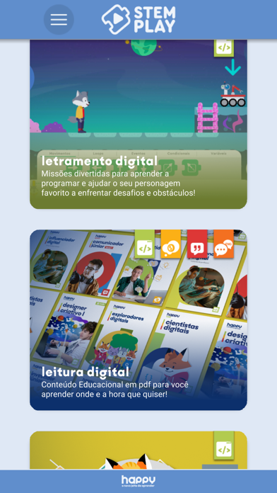 STEM Play - Letramento Digital Screenshot