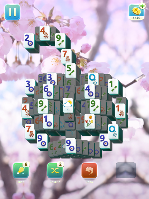 麻雀ソリティア Mahjong 上海ゲームのおすすめ画像4