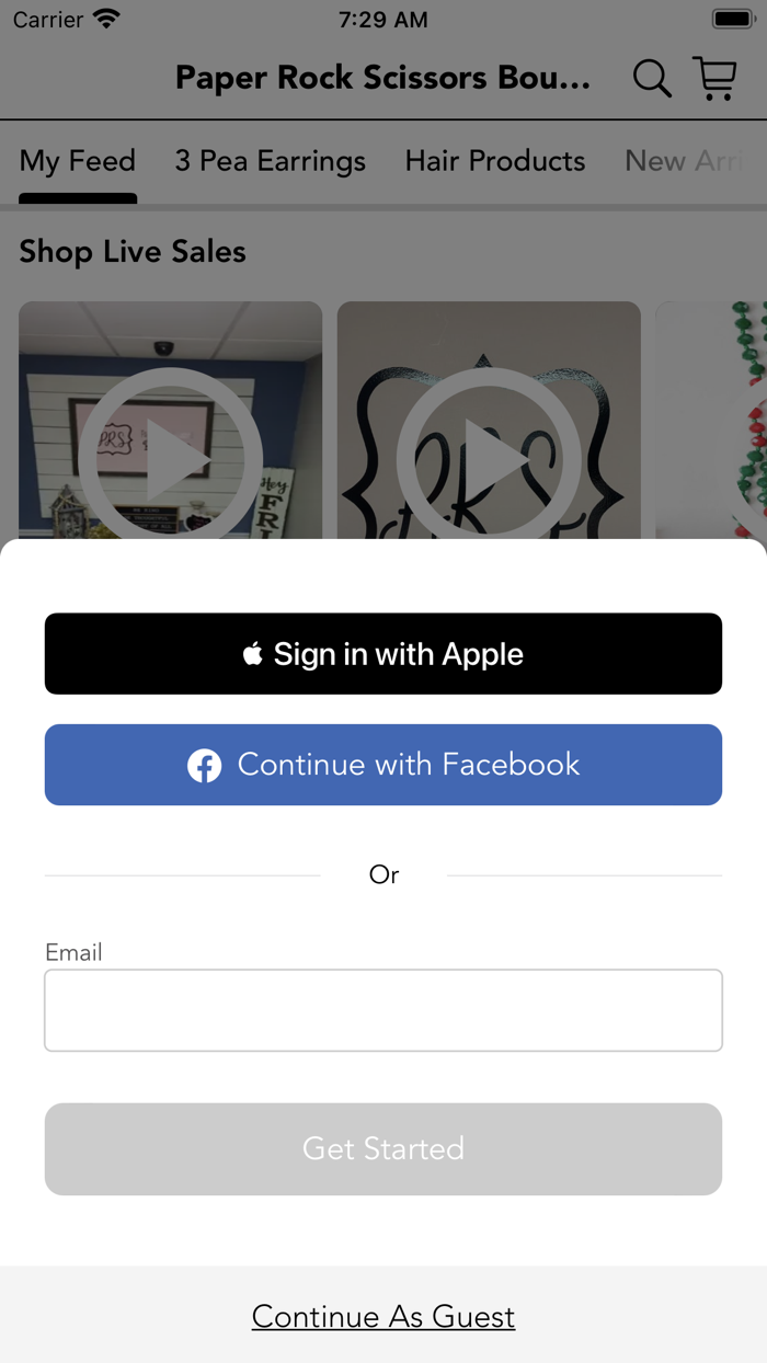 Paper Rock Scissors Boutique