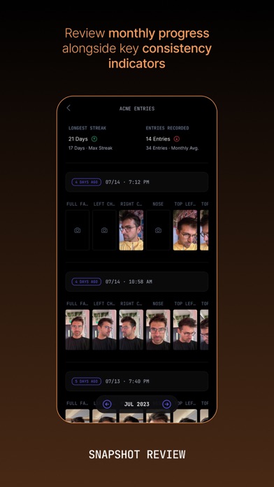 Eden — Private Skincare Diary Screenshot
