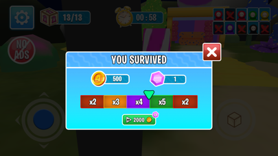 Rainbow Alphabet Guys Survivor Screenshot