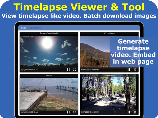 CameraFTP Time Lapse iPad screenshot 7 - Photo & Video app