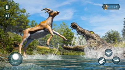 Hungry Crocodile Animal Sim Screenshot