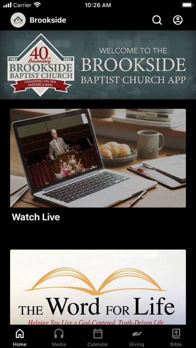 Brookside Baptist Church Screenshot