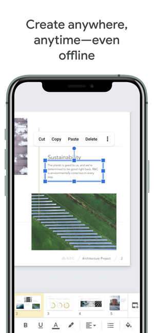 ‎Google Slides Screenshot