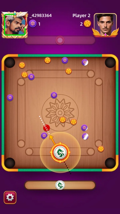 Carrom Pool Game - 2 Player