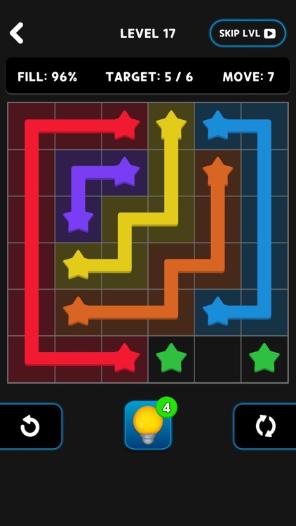 Connect Stars - Color & Line