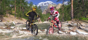 MTB cycling dirt bike games screenshot #2 for iPhone