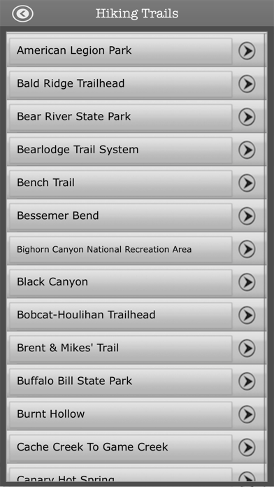 Wyoming-Camping & Trails,Parks Screenshot