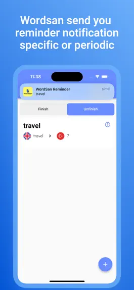 Game screenshot Word Reminder Plus - Wordsan hack
