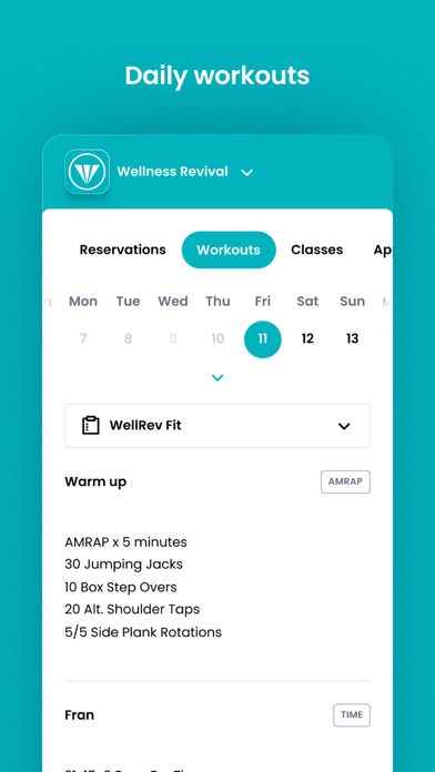 Wellness Revival Screenshot