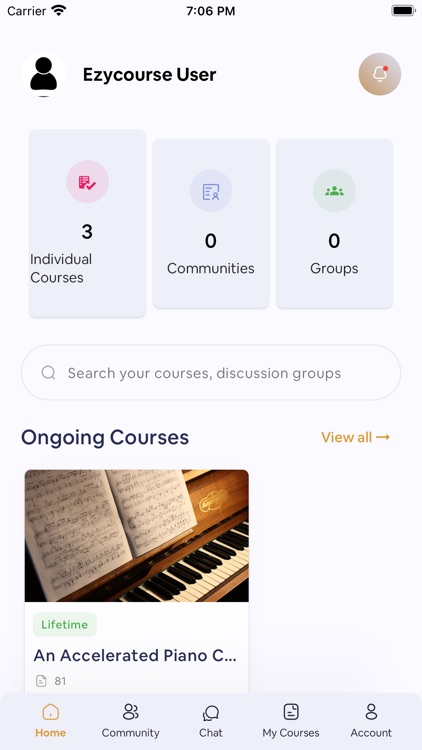 Piano sales academy app