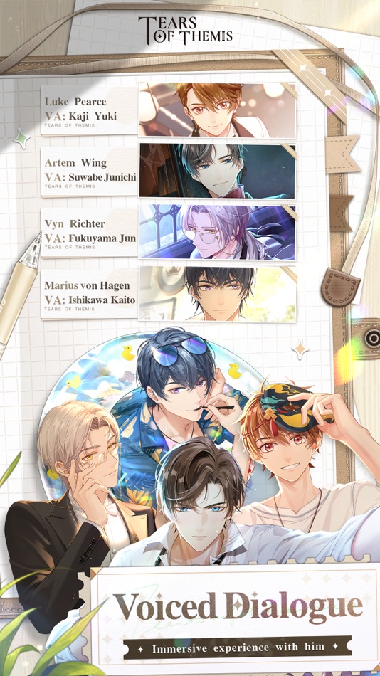 #5. Tears of Themis (iOS) By: COGNOSPHERE PTE. LTD.