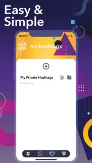 hashtag generator app iphone screenshot 4