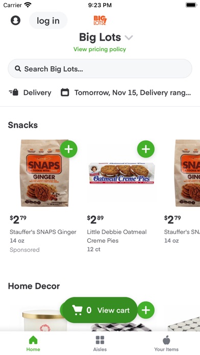 Big Lots: Fast Delivery Screenshot