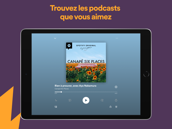 Screenshot #5 pour Spotify : Musique et podcasts