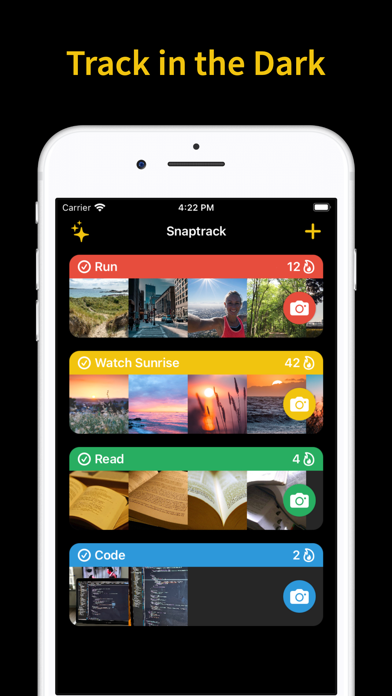 Snaptrack - Habit Tracker Screenshot