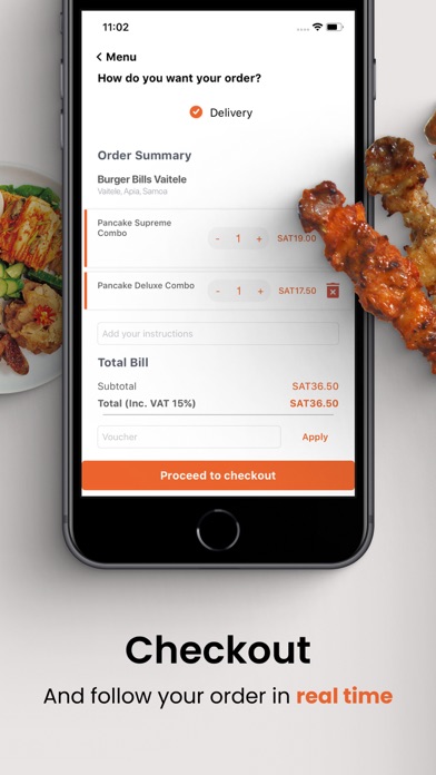 SekiEats - Food Delivery Screenshot