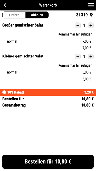 Sehnde Holzgrill Screenshot