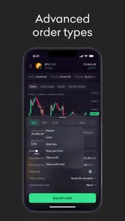 kraken pro: crypto trading iphone screenshot 3