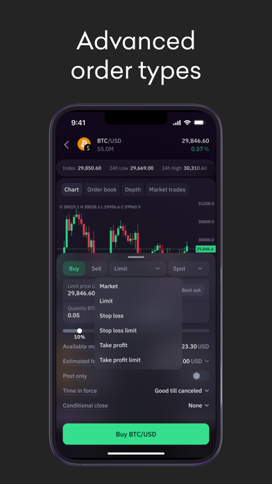 Kraken Pro: Crypto Trading Screenshot