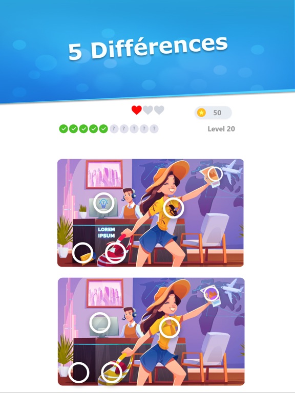 Screenshot #6 pour Jeux de Trouver les Différence