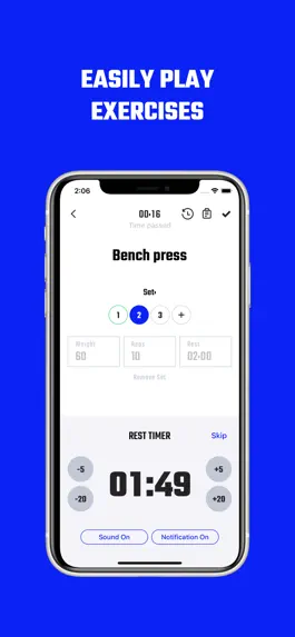 Game screenshot Fitness Tracker - Plan Workout hack