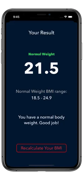 Game screenshot BMI - Weight Loss Tracker apk