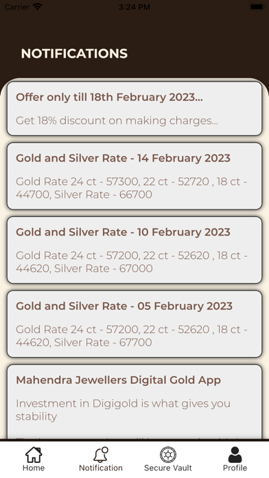 Mahendra Jewellers Screenshot