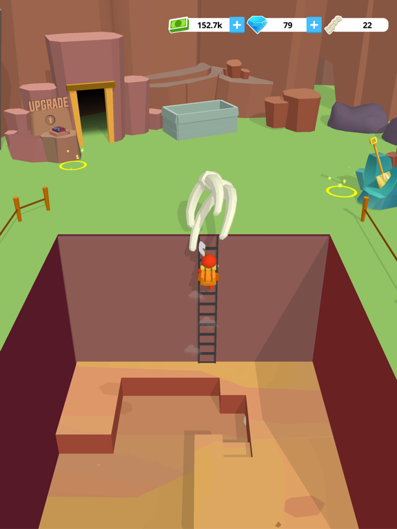 Digging Master - Dinosaur Game iPad screenshot 1 - Games app