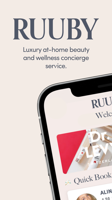 Ruuby - home beauty treatments Screenshot