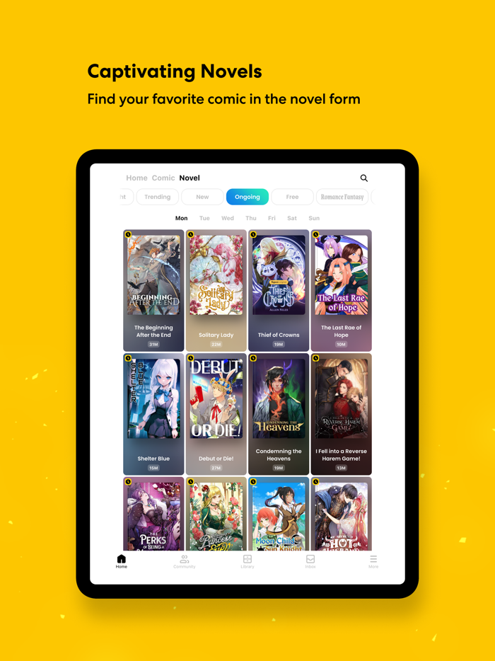 Tapas – Comics and Novels