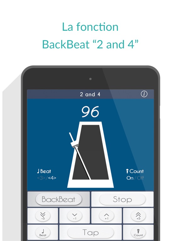 Screenshot #6 pour 2 and 4: Real Metronome