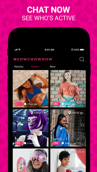 MeowChowNow: Lesbian Dating Screenshot