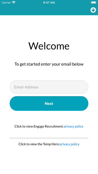 Engage Recruitment Screenshot