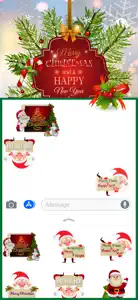 Santa Greetings Stickers screenshot #3 for iPhone