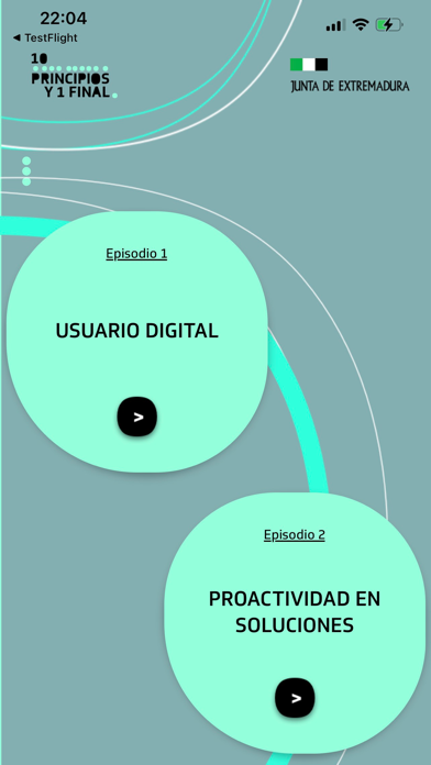 Principios y final Screenshot