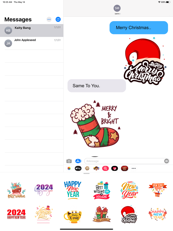 Happy New Year - 2024 Stickers