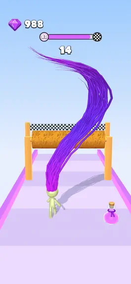 Game screenshot Hairy-Man Run apk