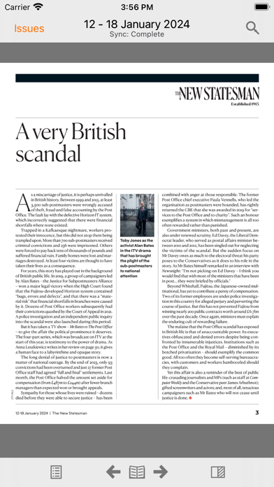 New Statesman & Archive Screenshot