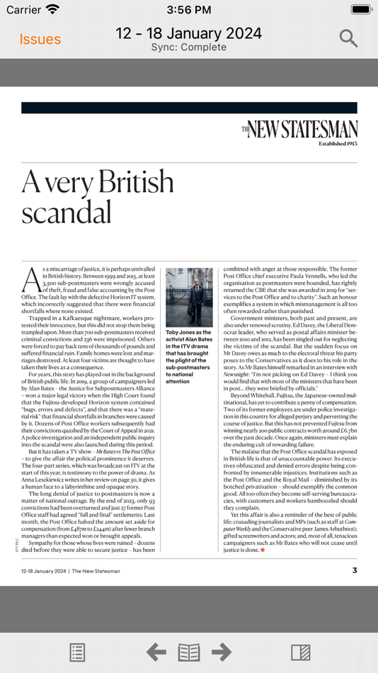 #2. New Statesman & Archive (iOS) 由: NS Media Group Limited