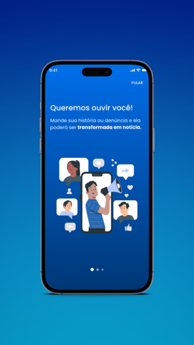 Você Reporter Screenshot