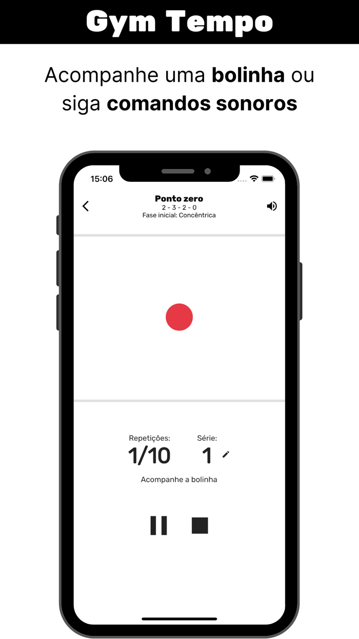 Gym Tempo - Contagem no treino